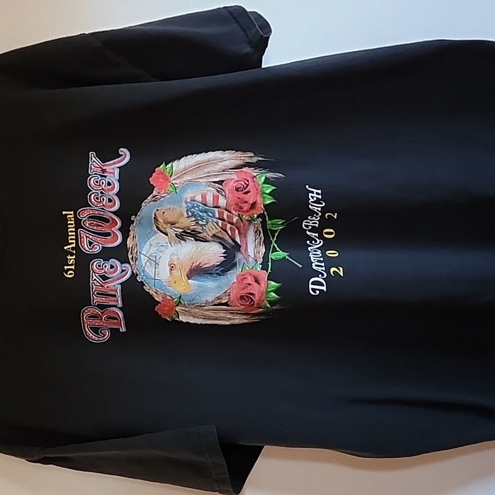 2002  61st Annual  Daytona Beach Bike Week shirt xxl